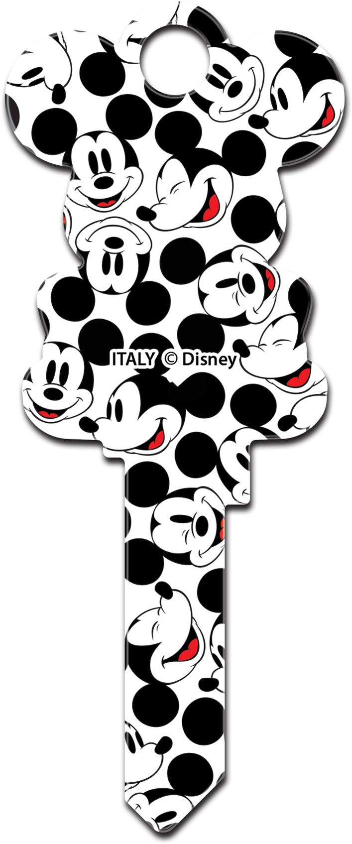 Back Of Key - Key Blank (862x1724), Png Download