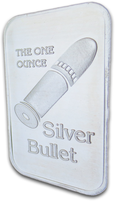 Silver Bullet - Label (390x680), Png Download