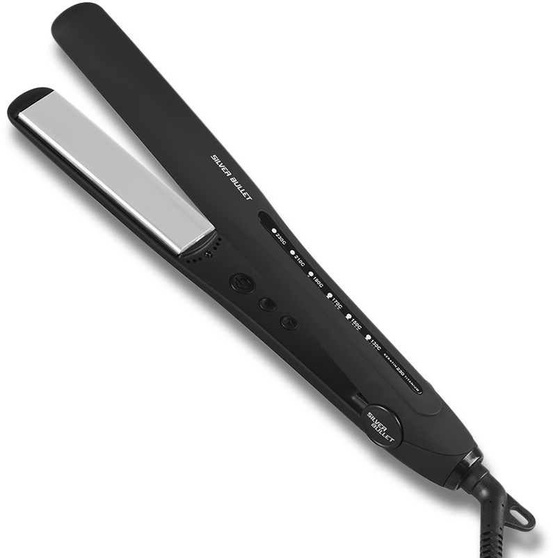 Silver Bullet Keratin 230 Titanium Hair Straightener - Volume Tweezers D Type (1000x1000), Png Download