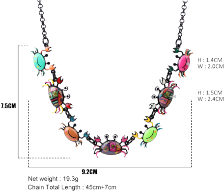 Animal Metals Type - Necklace (480x393), Png Download