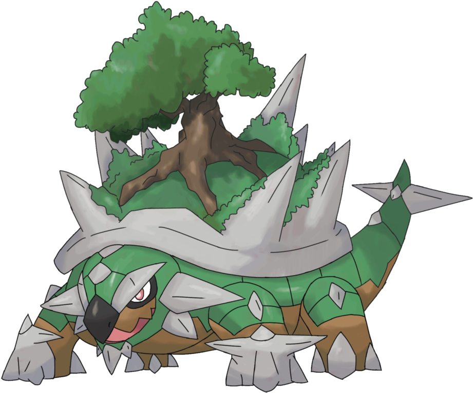 Mega Torterra By Trxpics On Deviantart - Mega Evolucion De Torterra (939x850), Png Download
