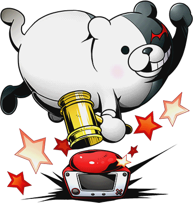 Divine Gate X Danganronpa - Danganronpa (376x395), Png Download