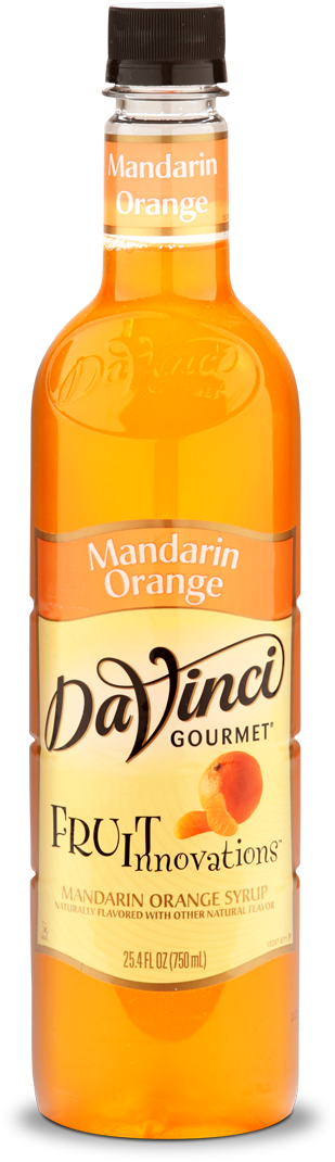 6073738470102 Mandarin-orange Fi 750ml P - Davinci Classic Butterscotch Syrup 750 Ml (1200x1200), Png Download