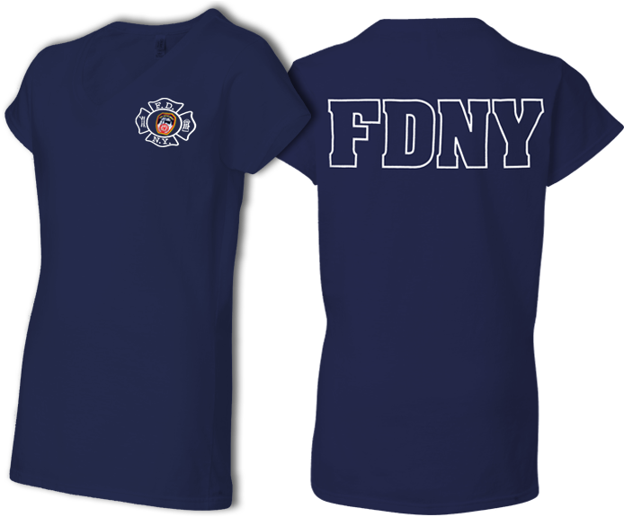 Sandi Pointe Virtual Library Of Collections Fdny - Fdny Tričko (702x594), Png Download