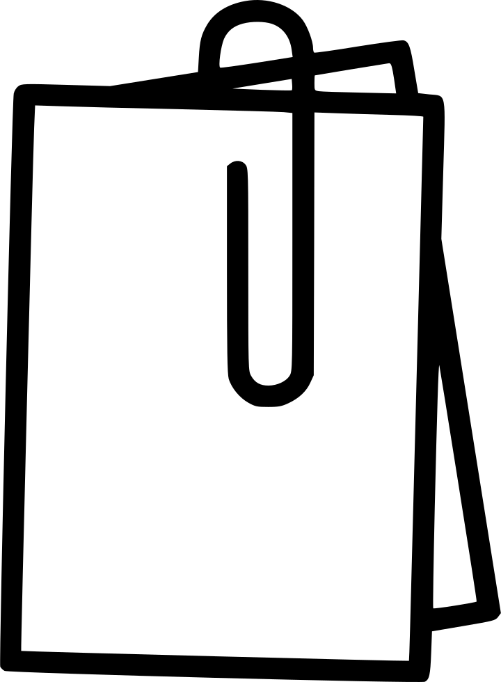 Papers Paper Clip - Paper (720x980), Png Download