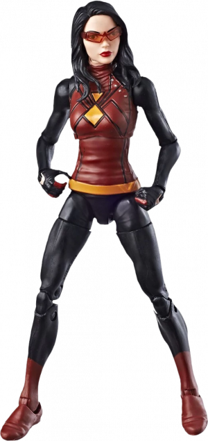 Amazing Spider Man - Marvel Legends Spider Woman (300x635), Png Download