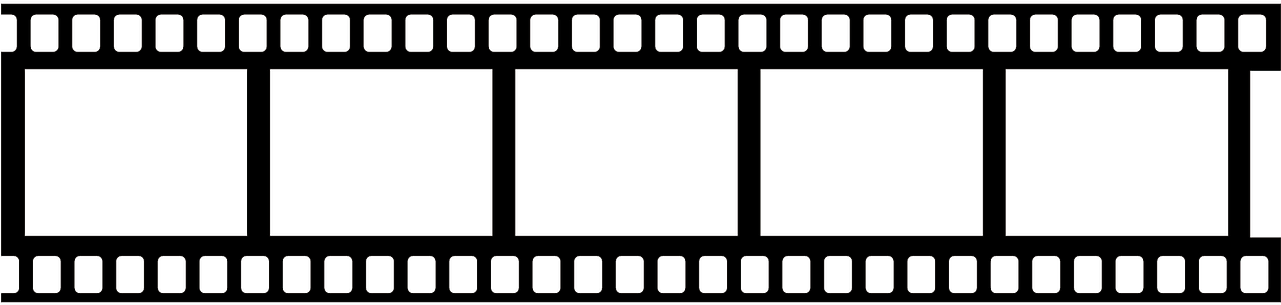 Cinta Cinematografica Vector Png - Film Reel Clip Art (1280x640), Png Download