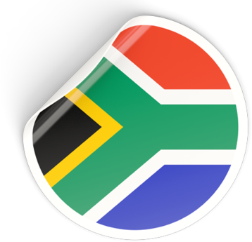 Proudly South African - South Africa (358x345), Png Download