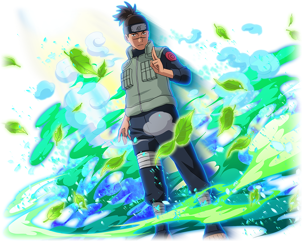 ☆6 Iruka - Iruka Umino Naruto Blazing (1024x1024), Png Download