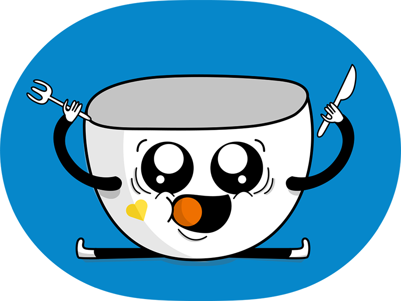 Icon App Made For Share The Meal Imessage Stickers (800x600), Png Download