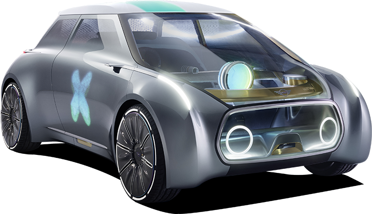 Bmw - Mini Vision Next 100 (835x433), Png Download