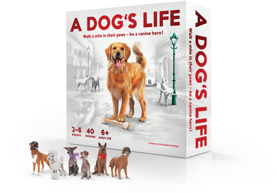 A Dogs's Life Game - Dog's Life Board Game (996x674), Png Download