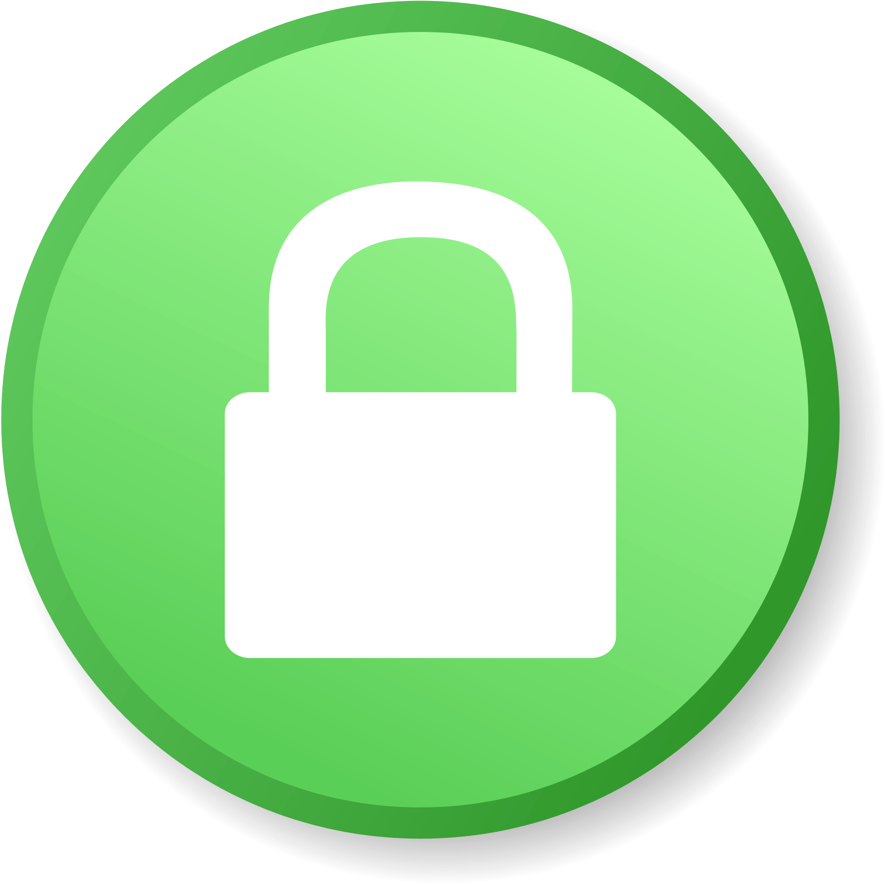 Green-padlock - Extended Validation Certificate (2000x2000), Png Download
