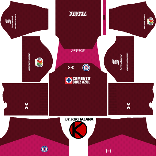 Cruz Azul Kits 2017/2018 - Kit Bayer Leverkusen Dream League Soccer (509x510), Png Download