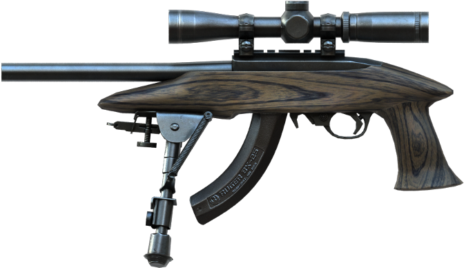 Ruger Charger 2 - Sniper Rifle (800x456), Png Download