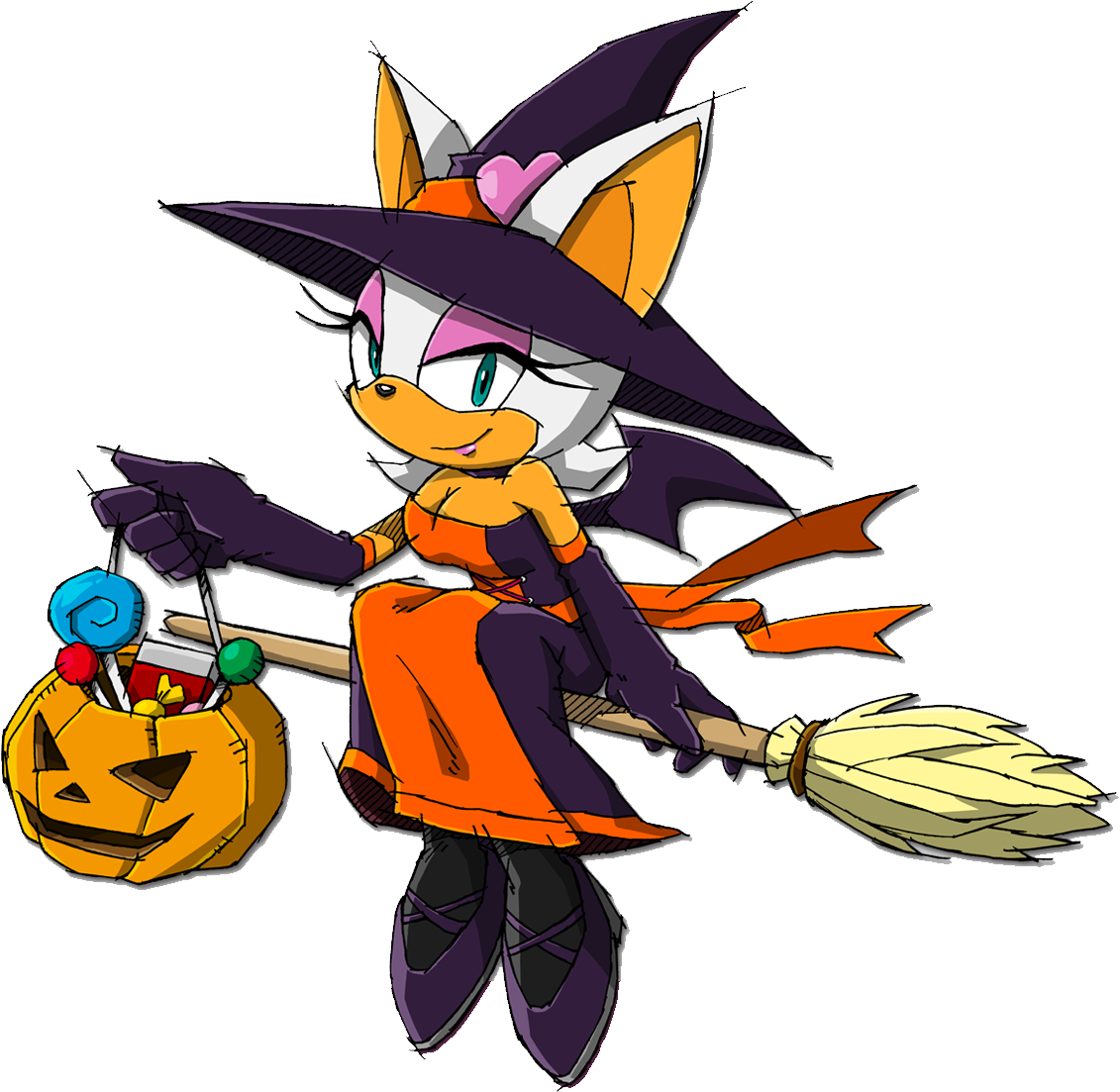 Open full size Rouge Halloween Sonic Channel - Rouge The Bat Sonic Channel....