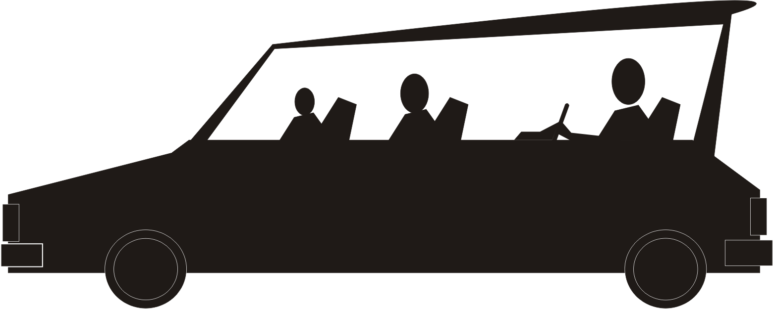 From Day To Day New Cars Emerge - Silhouette (1560x625), Png Download
