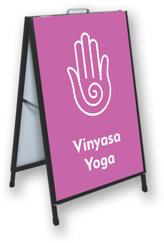 Steel A-frame Signs - Steel A Frame Signs (500x500), Png Download