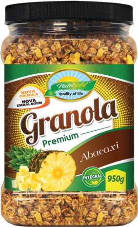 Abacaxi - Granola Nutrigold (505x505), Png Download