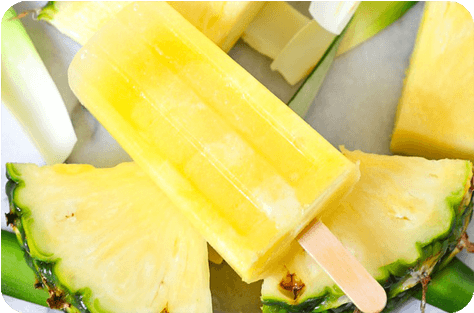 Abacaxi - Abacaxi Picolé Png (500x329), Png Download