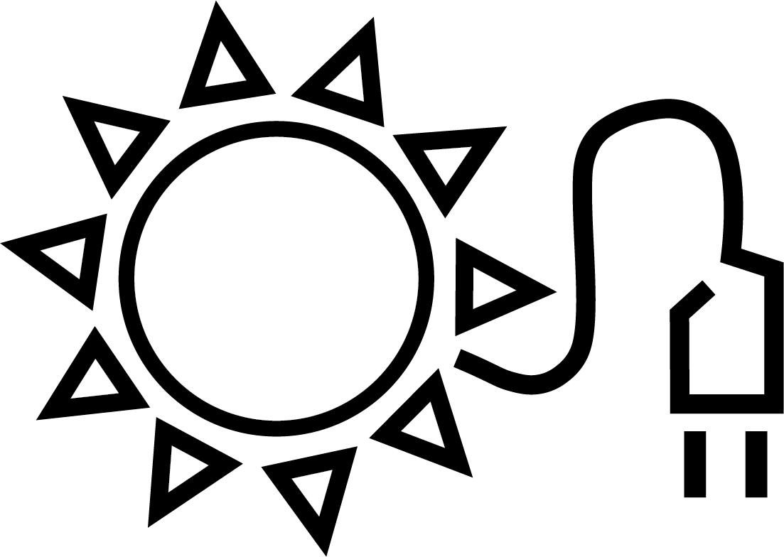 Contact Statistics About Home - Symbol Sun (1103x784), Png Download