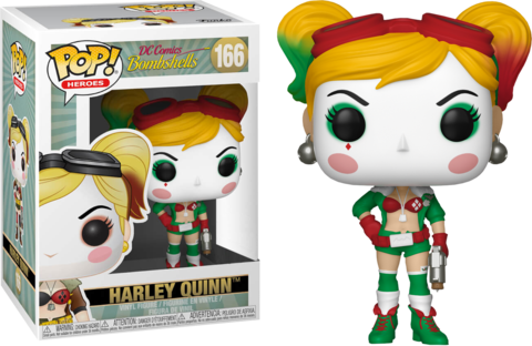 Harley Quinn - Funko Pop Heroes: Dc Bombshells Harley Quinn Vinyl (480x312), Png Download