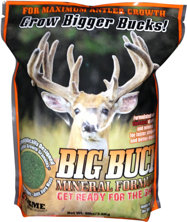 Big Buck Mineral Formula - Extreme Hunting Solutions Big Buck Mineral Formula (718x900), Png Download