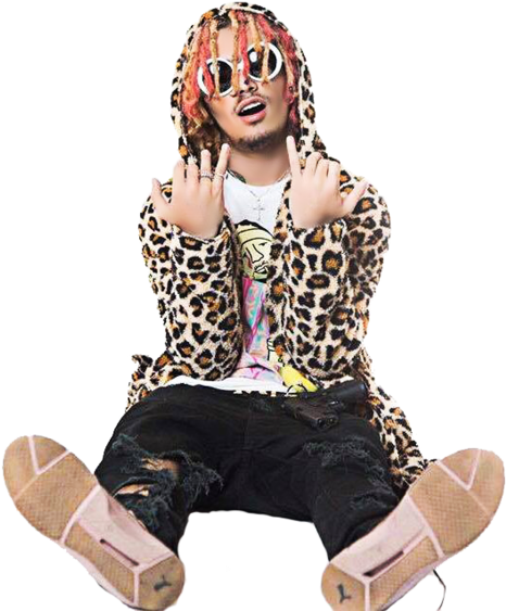 Share This Image - Lil Pump Lets Get (956x600), Png Download