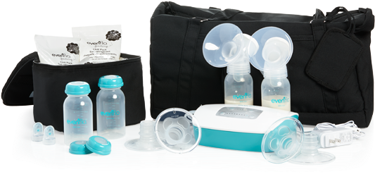 01png-3 - Evenflo Breast Pump Electric (550x500), Png Download