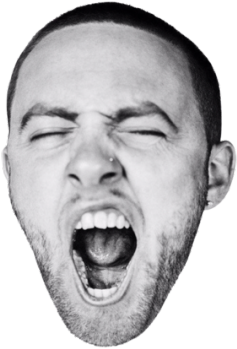 Mac Miller 🌹 - Mac Miller: Go:od Am Cd (540x537), Png Download