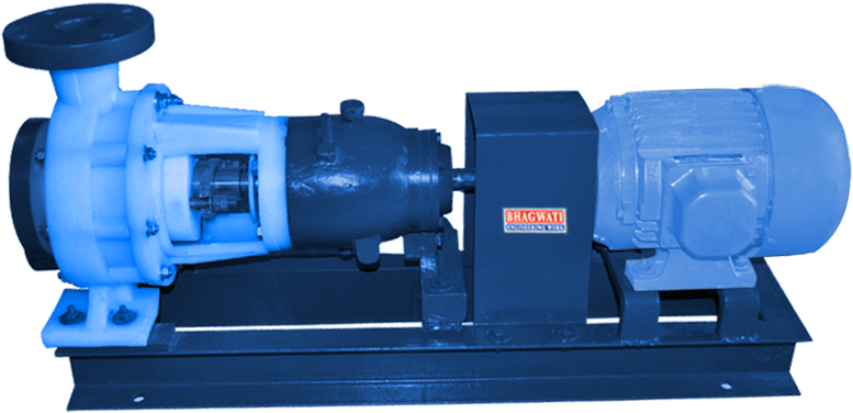 Horizontal Chemical Process Pumps, Polypropylene Chemical - Pump (800x537), Png Download