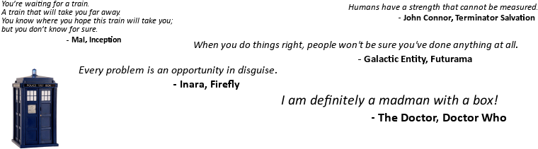 Temporal Traveller Aquilai - Doctor Who Tardis (800x250), Png Download