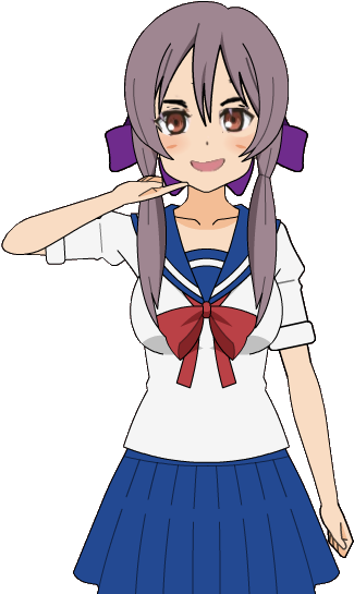 Yandere Simulator Mod Shinoa (425x567), Png Download