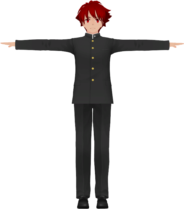 Bases For Ocs - Yandere Simulator Haruto Yuto (1280x720), Png Download