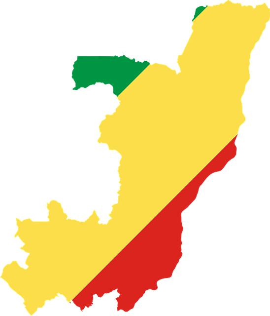 Congo-1758945 640 - Congo Brazzaville Flag Png (548x640), Png Download