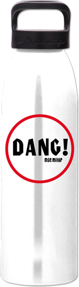 Mac Miller Dang Liberty Water Bottle - Mac Miller (600x600), Png Download