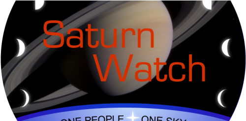 “around The Ringed Planet” -27 Apr - Label (520x245), Png Download