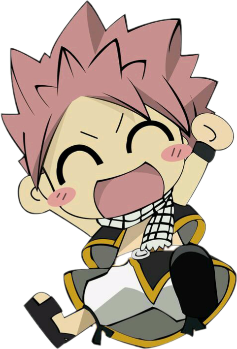 Report Abuse - Fairy Tail Natsu Chibi (481x709), Png Download