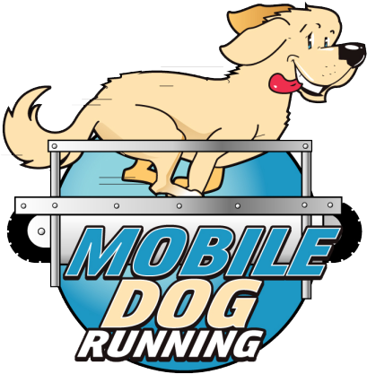 Mobile Dog Running Arizona Dog Walking & Running Logo - Mobile Dog Running (480x460), Png Download