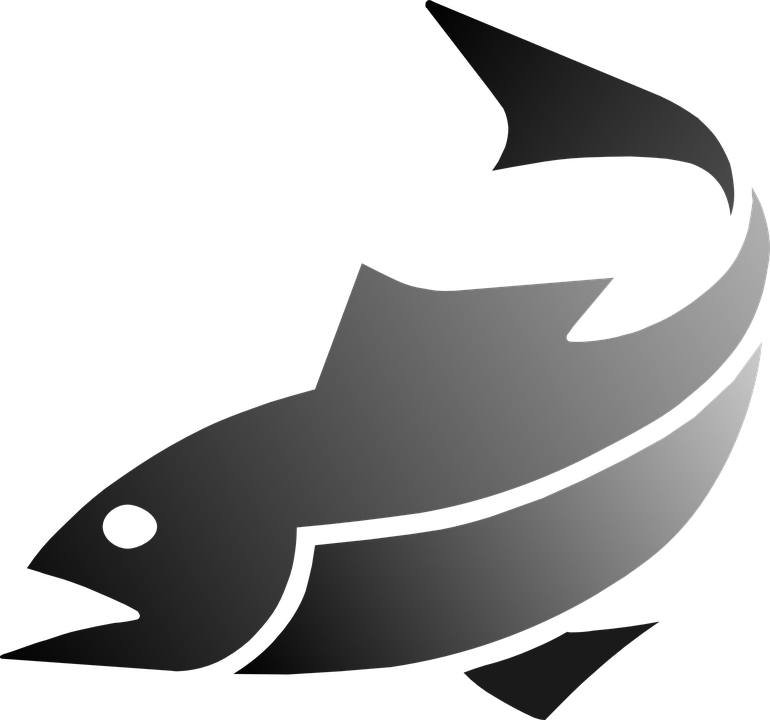 Seafood Clipart Tuna Fish - Fish Icon Vector (770x720), Png Download