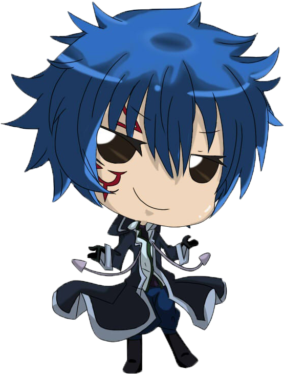 Chibi Clipart Fairy Tail - Jellal Fairy Tail Chibi (800x800), Png Download