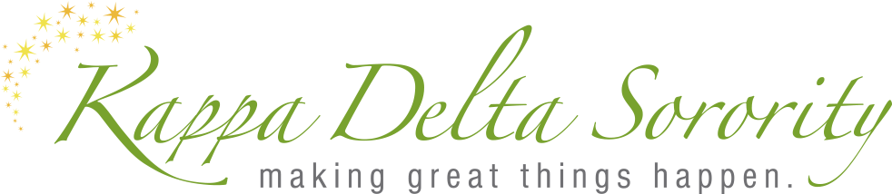 Kappa Delta - Kappa Delta Sorority Logo (990x217), Png Download