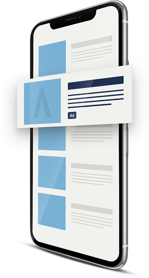 Native Ads Allow The Advertiser To Immerse Their Brand - Advertising (486x905), Png Download