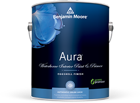 Benjamin Moore Aura Paints - Benjamin Moore Aura Semi Gloss Exterior (450x450), Png Download