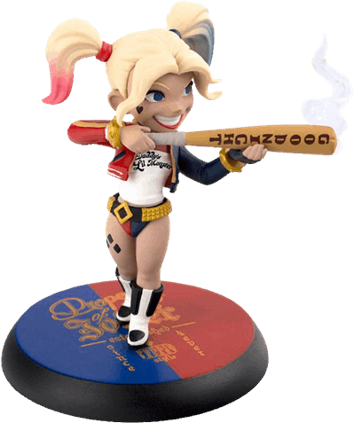 Harley Quinn - Harley Quinn Q-fig Figure (600x600), Png Download