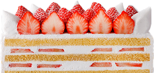 Tumblr Transparent Food - Strawberry Cake Transparent Header (600x338), Png Download