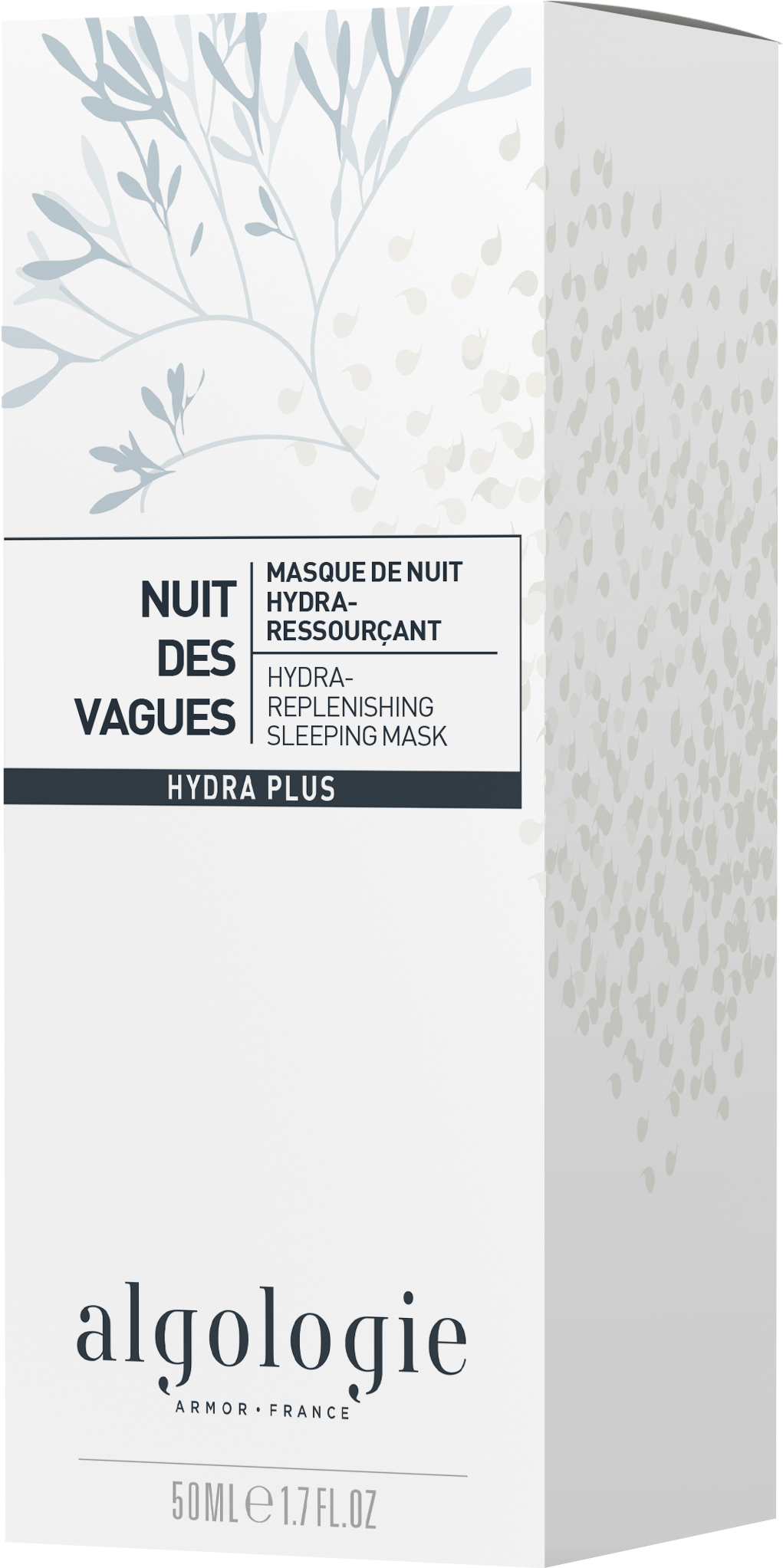 Algologie Hydra Replenishing Sleeping Mask 50ml - Algologie Hydra-refreshing Exfoliating Cream (1380x2250), Png Download