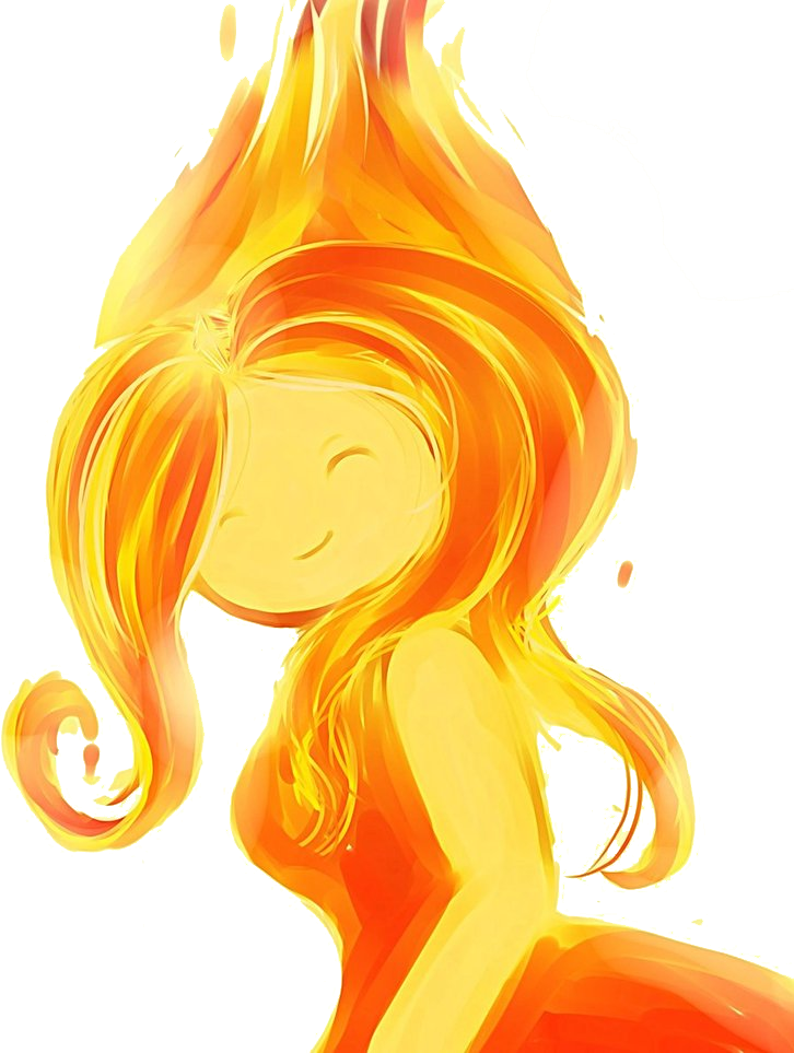 Flameprincesscutefloater - Adventure Time Cute Flame Princess (726x963), Png Download