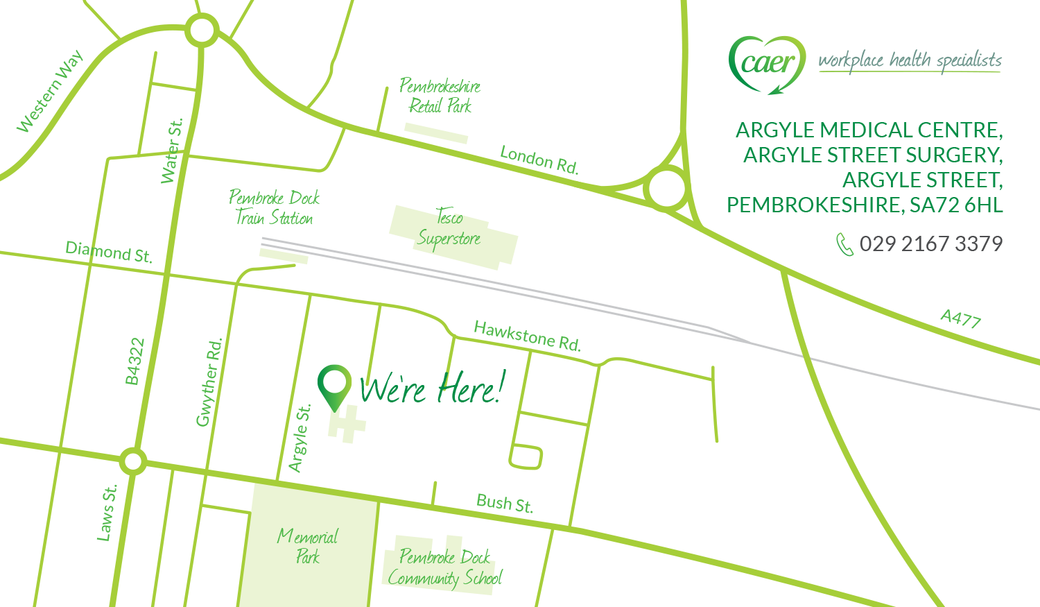 Pembrokeshire - Map (1500x875), Png Download