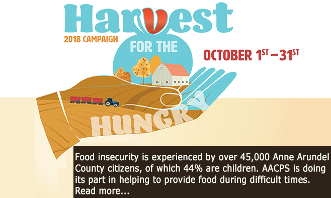 Harvest For The Hungry Video Kickoff - Harvest For The Hungry 2018 Anne Arundel County (658x394), Png Download
